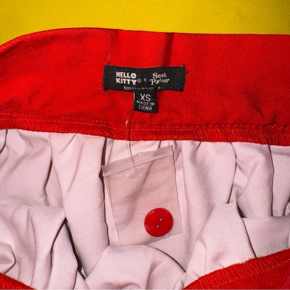 Adorable Hello Kitty red skirt with Hello Kitty print all around the bottom. - Picture 6 of 7